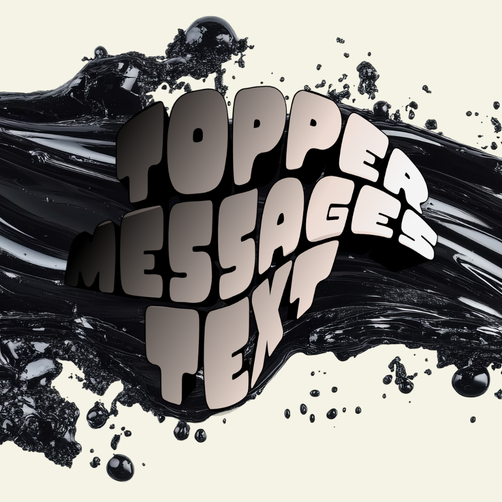 Personalized Dessert Topper (Name or Message)